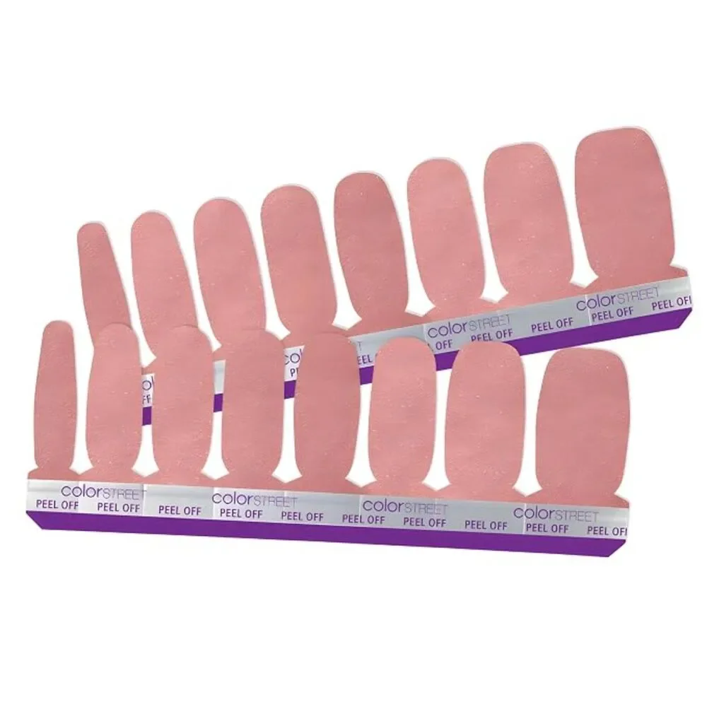 Color Street 100% Nail Polish Strips - At the Plaza - Easy to Use